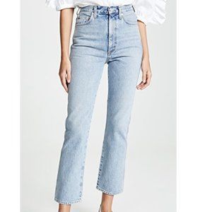 AGOLDE High Rise Kick Pinch Waist Jeans